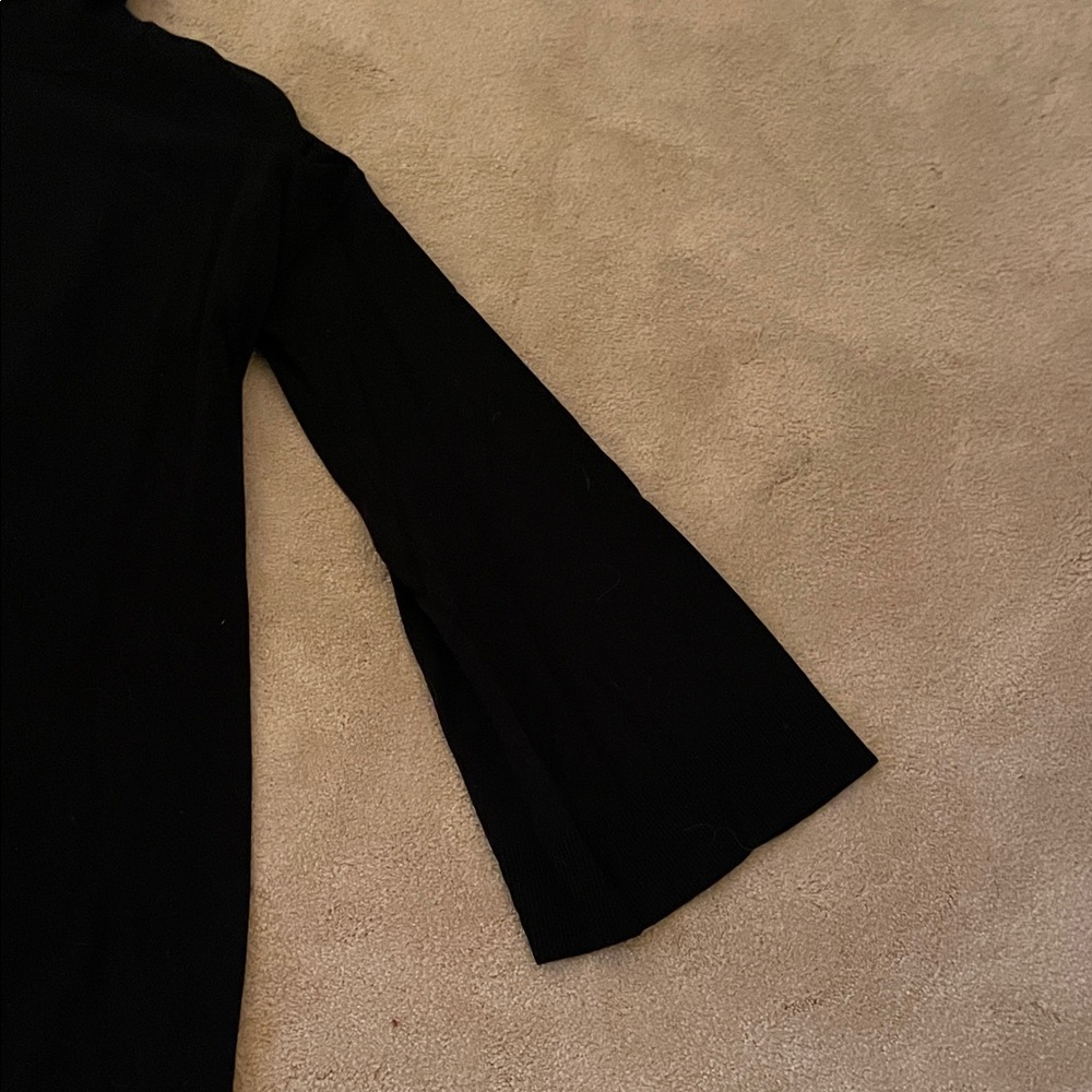 LPA Black Long Sleeve Turtleneck Dress - Picture 3 of 5